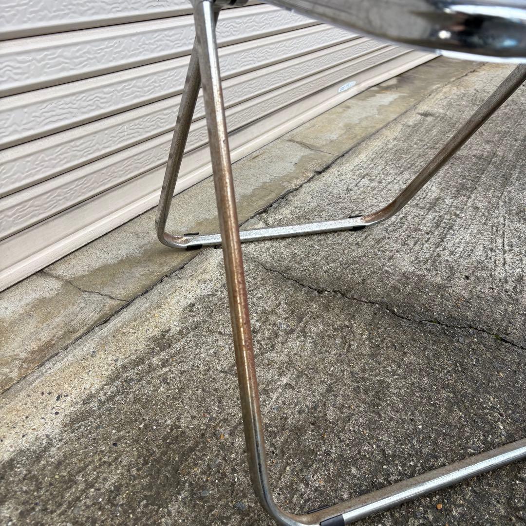 リプロダクト Plia chiar プリアチェア クリア折りたたみ 椅子