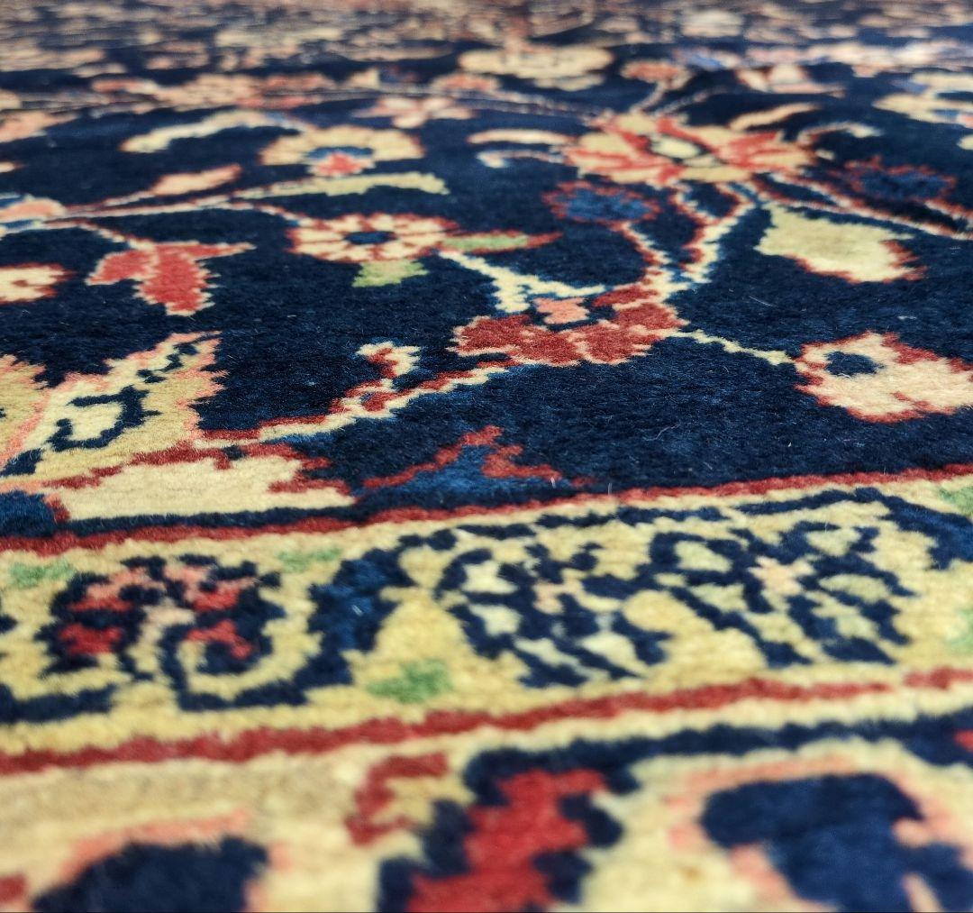 ペルシャ絨毯 330x200 手織り 美術品 草木染 ハマダン産クリーニング済み