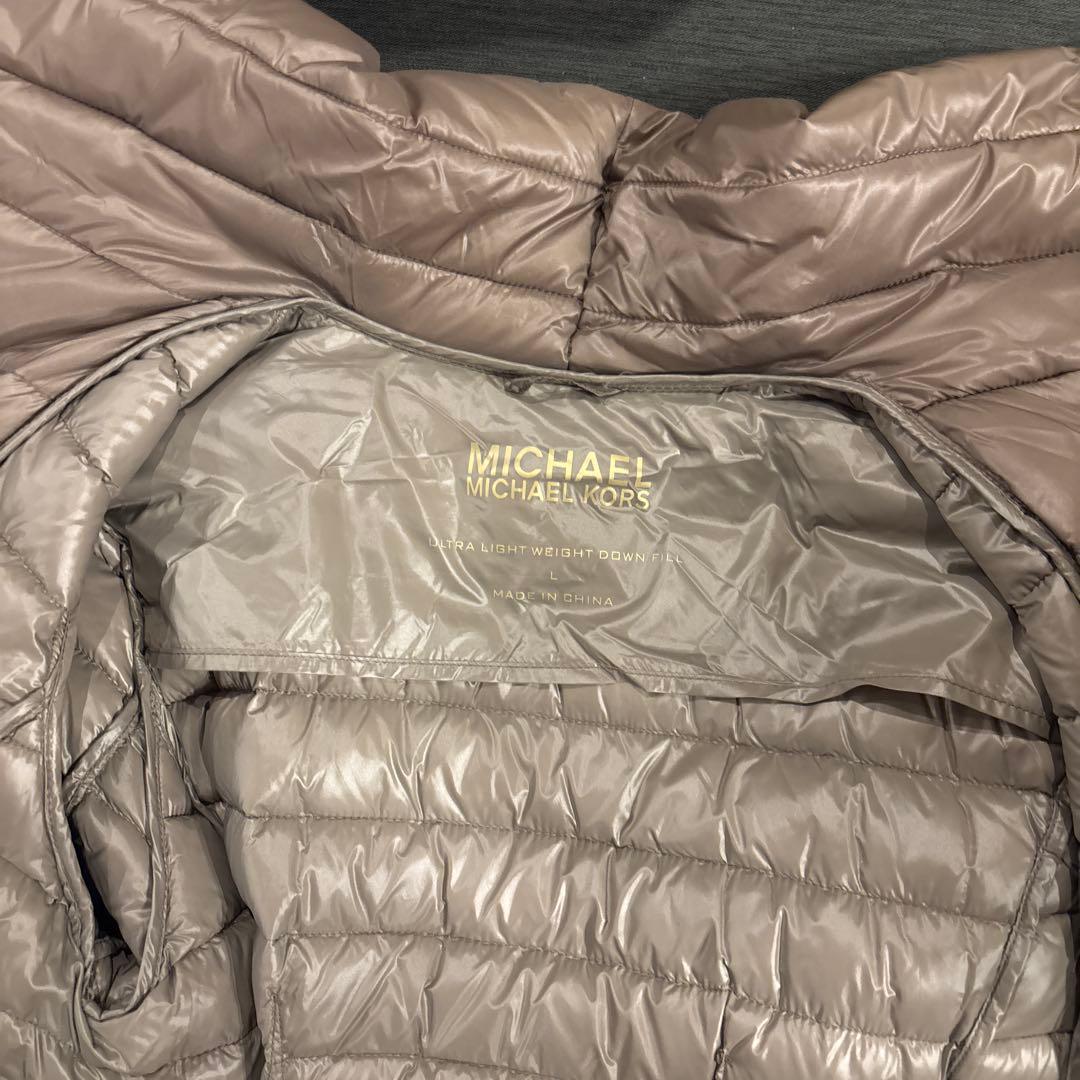 MICHAEL KORS ブラウン ダウンジャケット