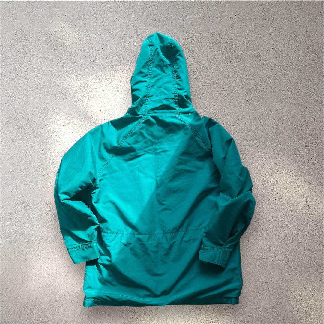 80s Woolrich ウールリッチ マウンテンパーカー ターコイズ USA製