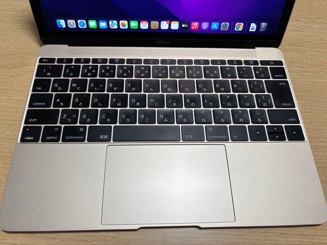 Apple MacBook 12インチ　2016 ゴールド