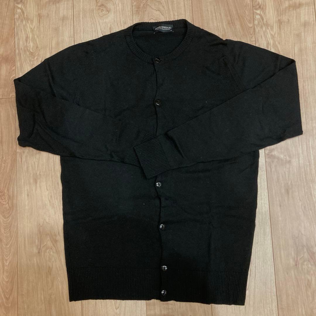 ★期間限定値下げJOHNSMEDLEYジョンスメドレー クルーネックカーディガン