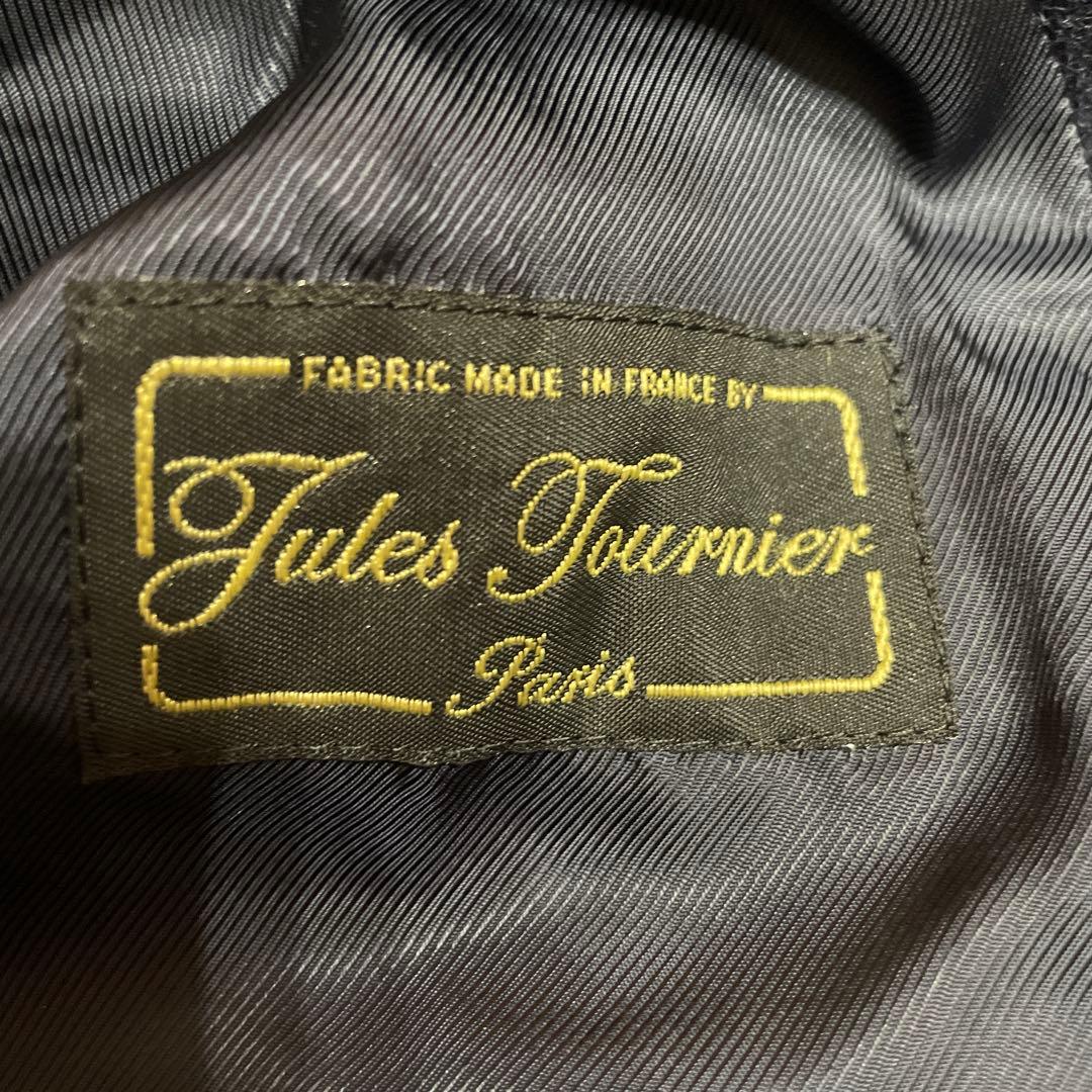 A.P.C. メンズ ステンカラーコート ネイビー Sサイズ　フランス製生地