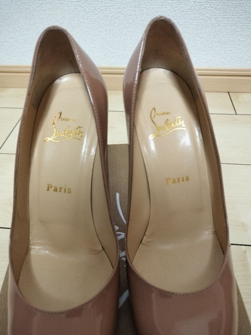 Christian Louboutin パンプスPK20 NUDE6248