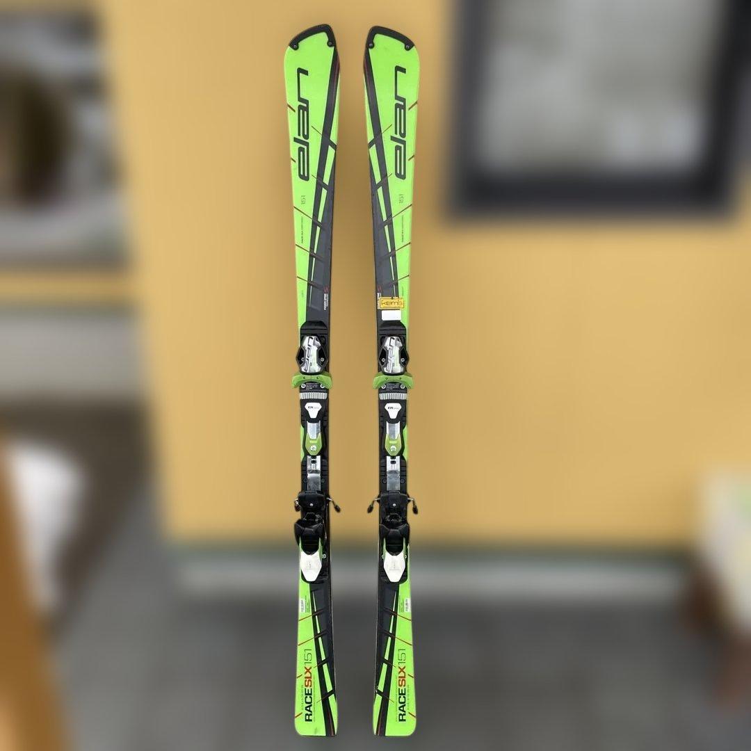 elan RACE SIX スキー 151cm グリーン/ブラック
