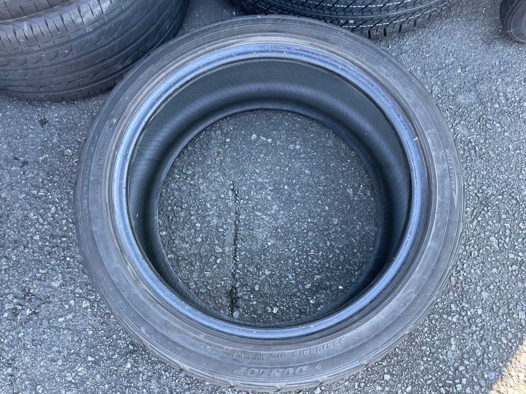②中古タイヤ2本セット！225/45R18 ダンロップ ディレッツァDZ101