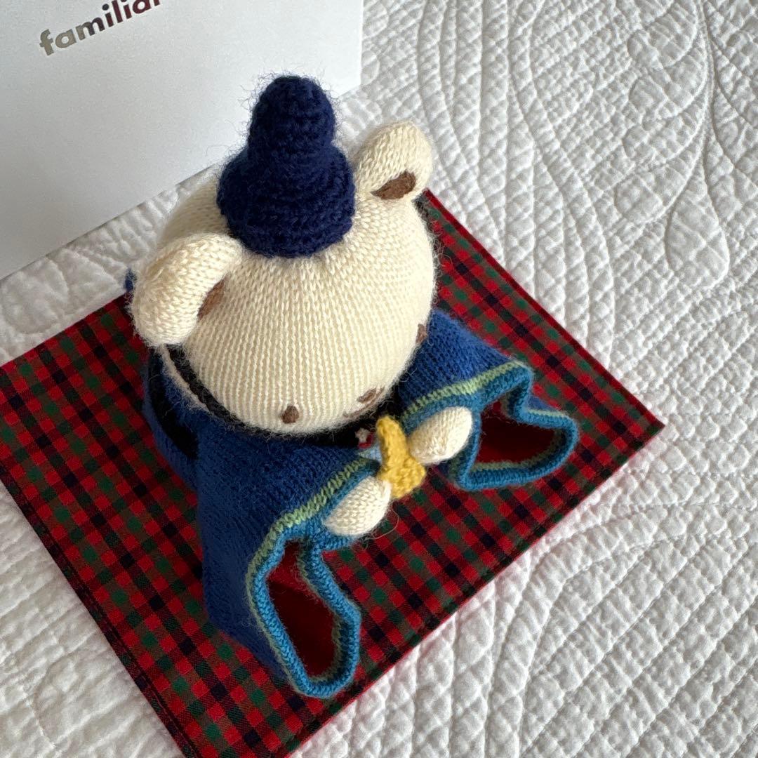 新品ファミリア/ひな人形/編みぐるみ/未使用品