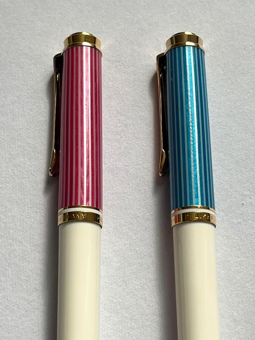 【まとめ売り】ペリカン ボールペン スーベレーン K600 ピンク＆ターコイズ