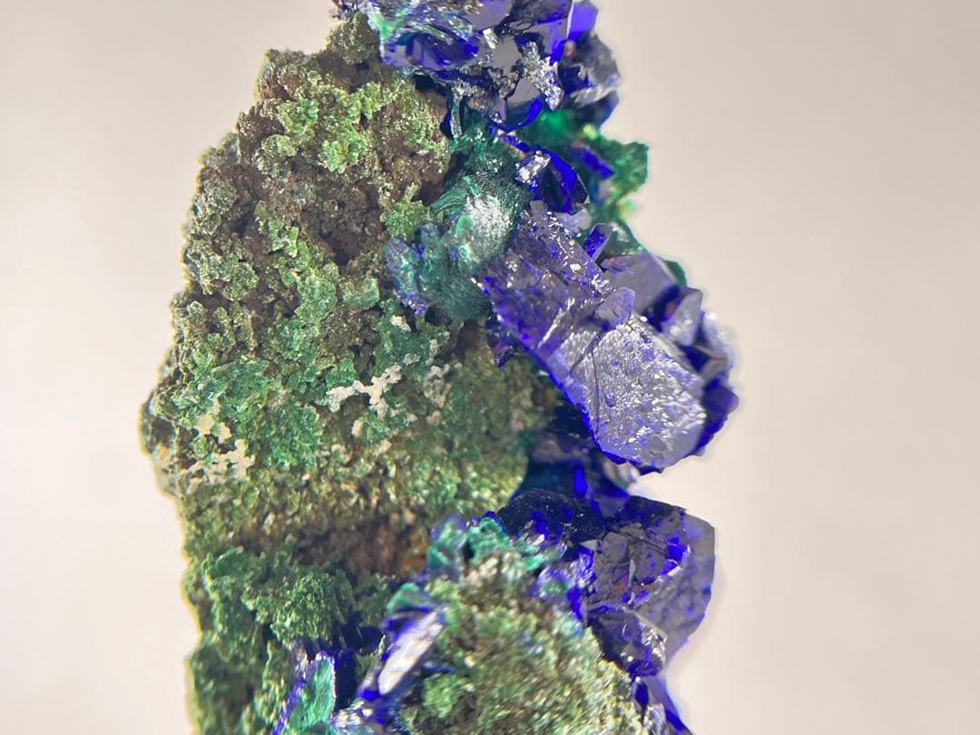 【鉱物商店】アズライト（藍銅鉱）とマラカイト　天然石　原石