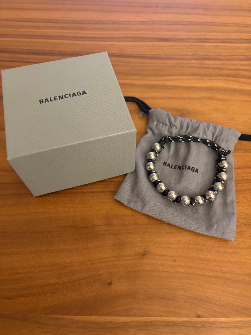 BALENCIAGA Malibu Ball ブレスレット シルバー