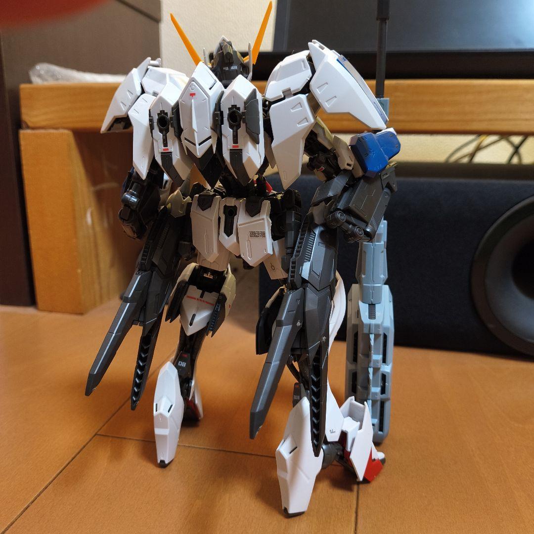【組立済】MG ガンダムバルバトス(第6形態) ＋拡張パーツ