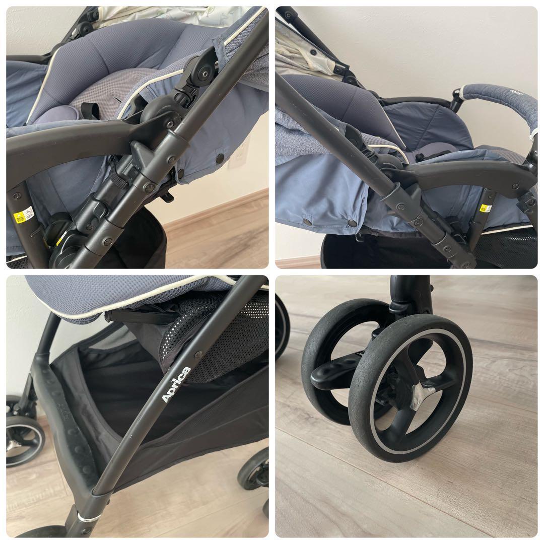 【美品】　アップリカ　ベビーカー　ラクーナビッテクッション⭐︎