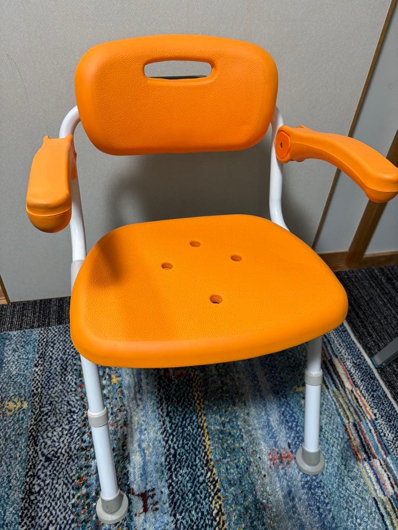 【未使用】シャワーチェアミドルSPワンタッチおりたたみN PN-L41821