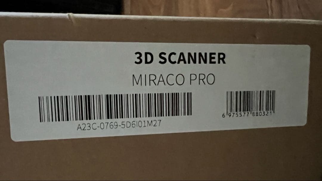 REVOPOINT MIRACO PRO 3Dスキャナー（32GBモデル）