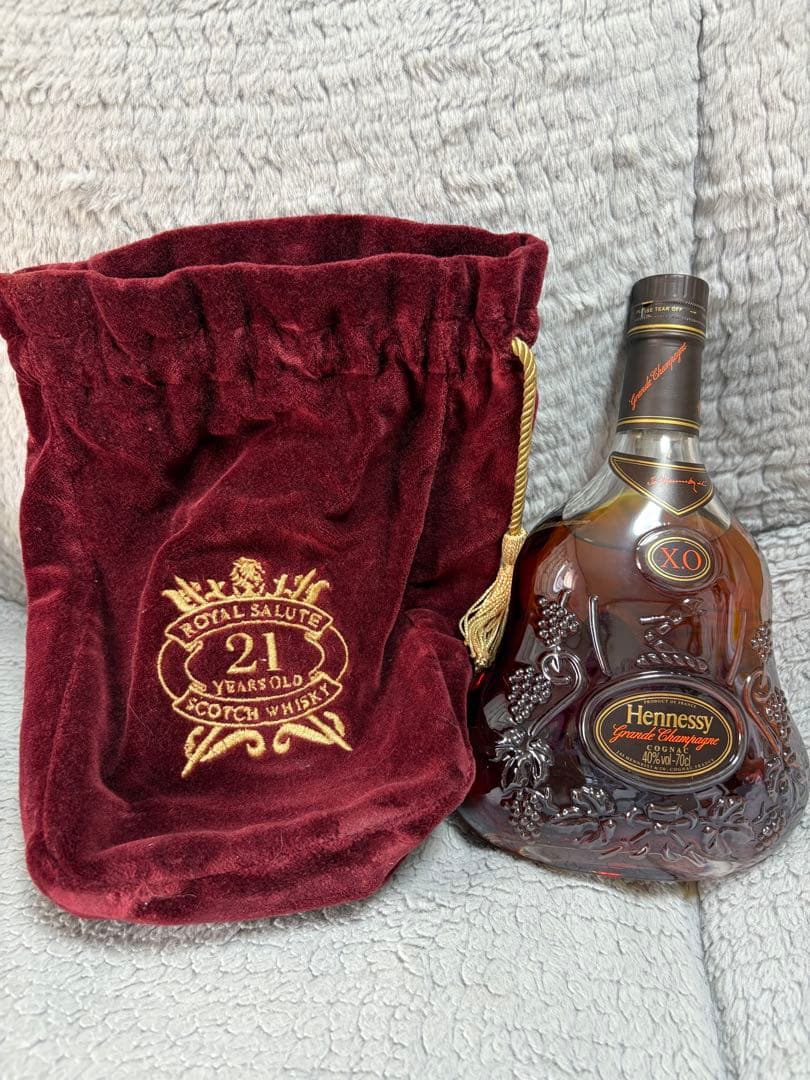Hennessy X.O. Grande Champagne コニャック　古酒