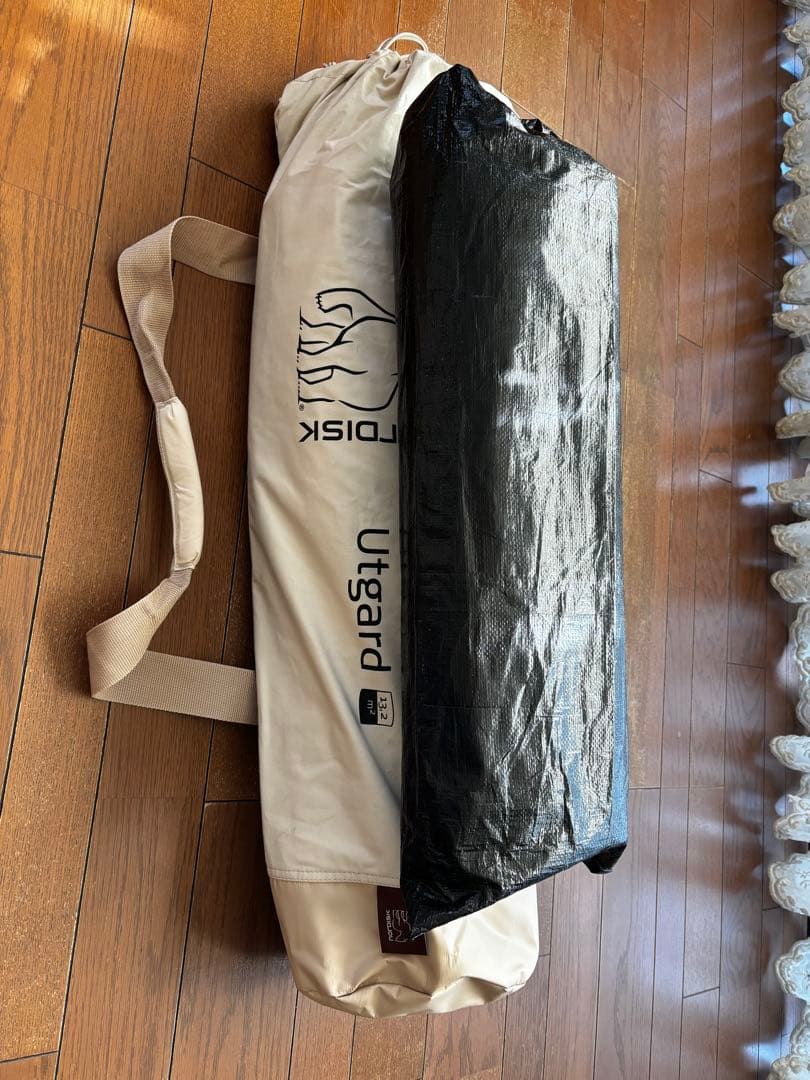 美品24年購入②ウトガルド☆ジップインフロア・専用グランドシート
