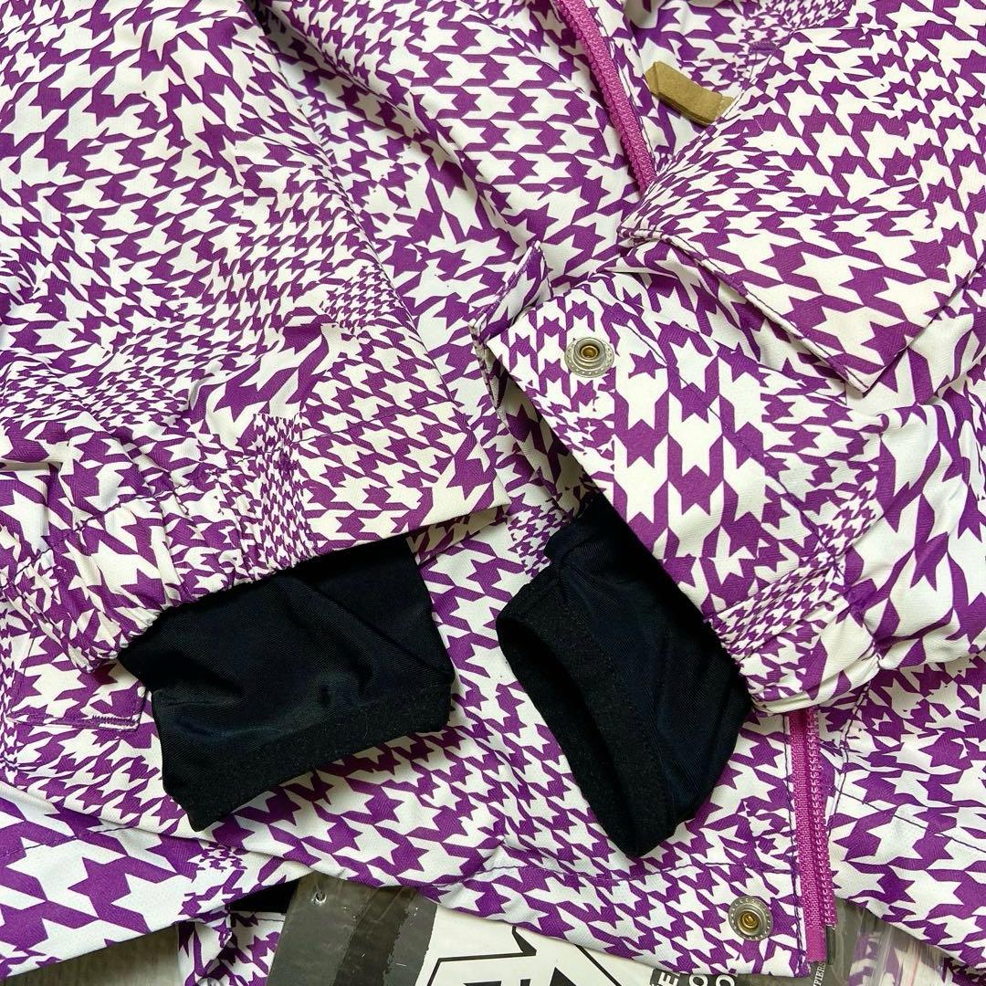 【AA HARDWEAR】 レディース スノーウェア スノボ S 美品 総柄