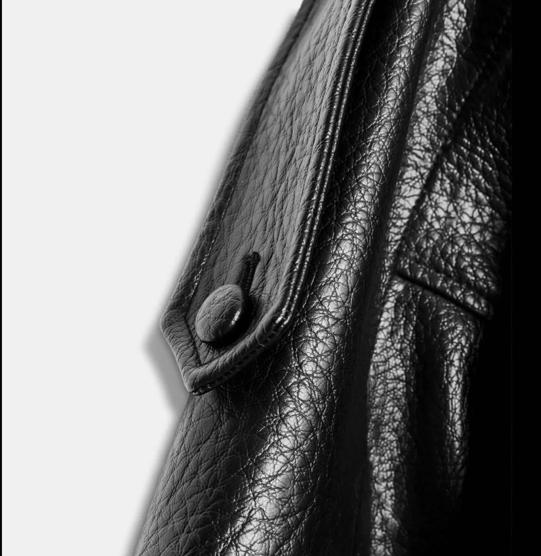 ジャケット・アウター ZARA FAUX LEATHER JACKET L