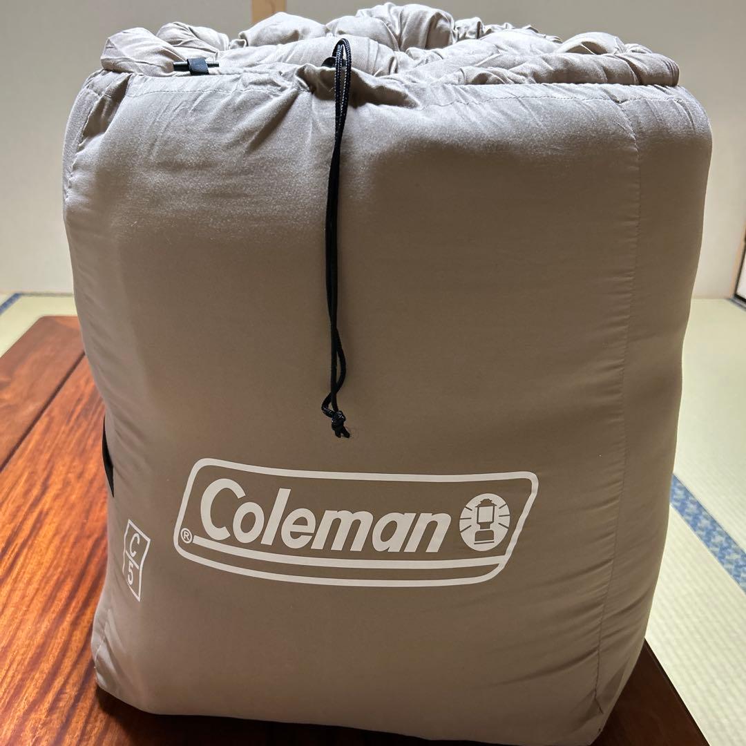 Coleman ファミリー2in1 C5 寝袋（シュラフ）　封筒型