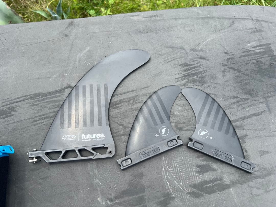 futures HS サーフボードフィン 3枚セット