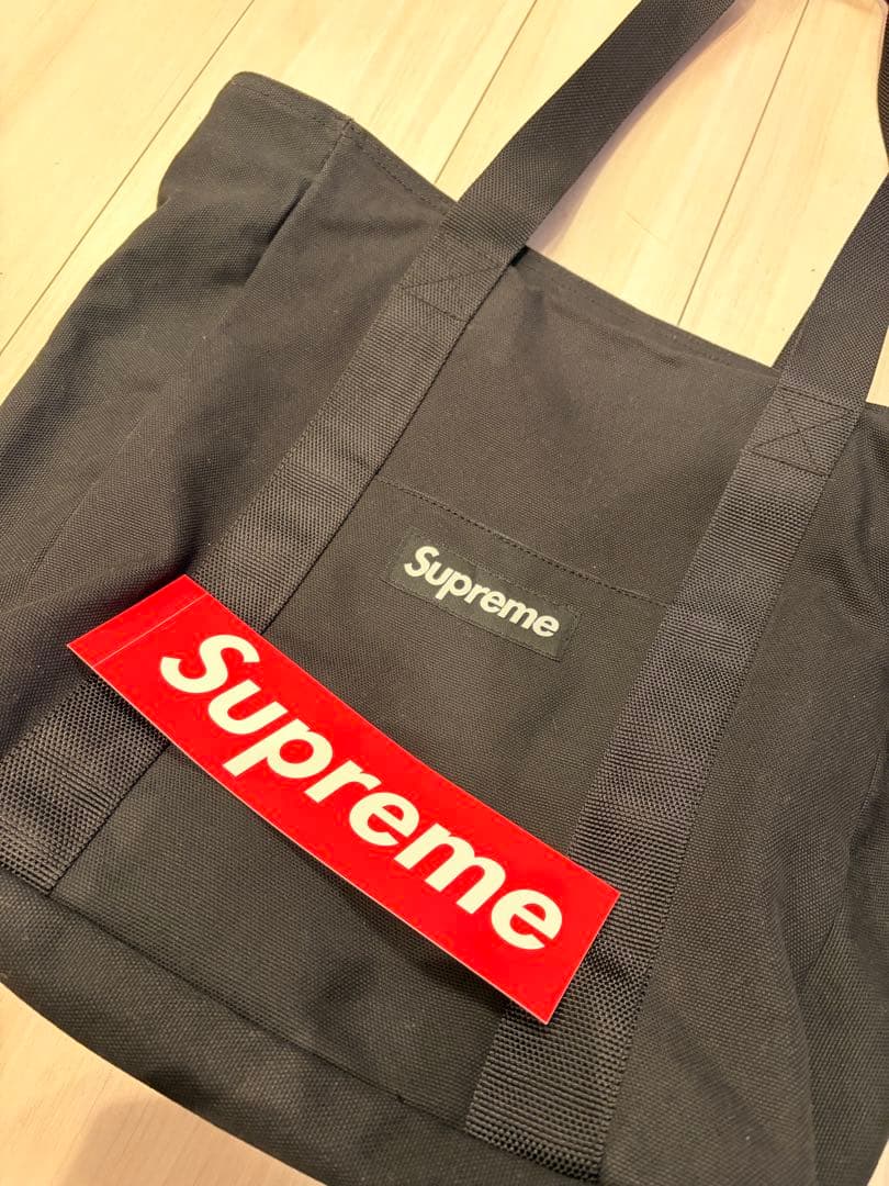 ステッカー付き Supreme シュプリーム 20AW キャンバストートバッグ