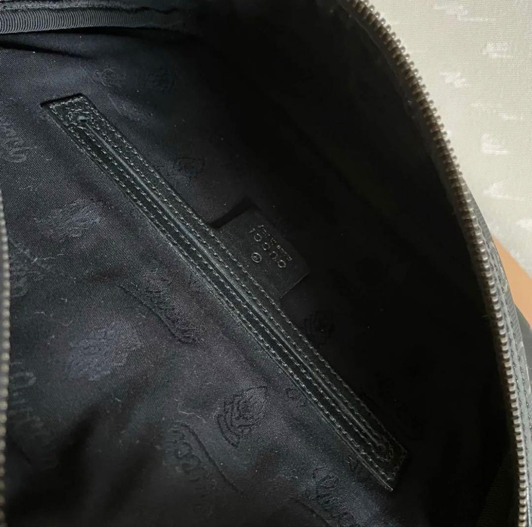 【美品】GUCCI ボディバッグ黒