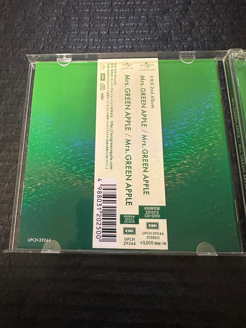 Mrs. GREEN APPLEアルバム 初回限定盤 CD+DVD