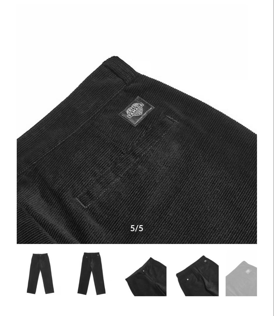 TSY tatoo studio yamada コーデュロイパンツ　ブラック