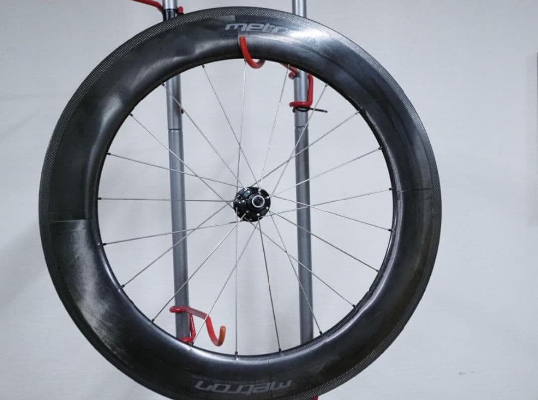VISION メトロン カーボンホイール 80mm リム チューブラー 11速
