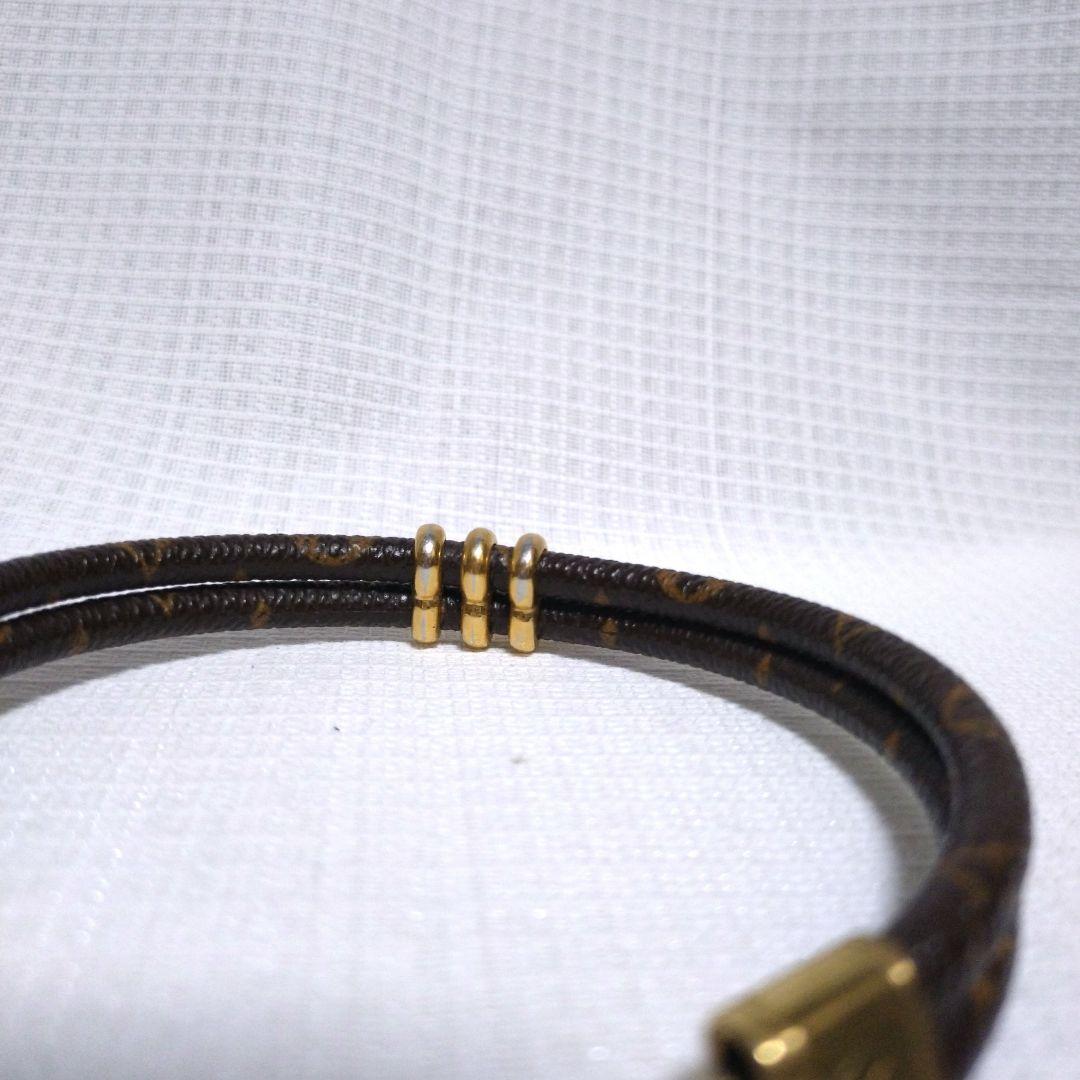 【値下げ中】美品 ルイヴィトン ブラスレ キープイット モノグラム カデナ