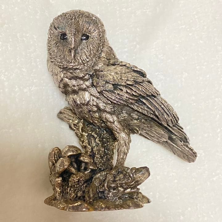 フクロウ オブジェ 置物