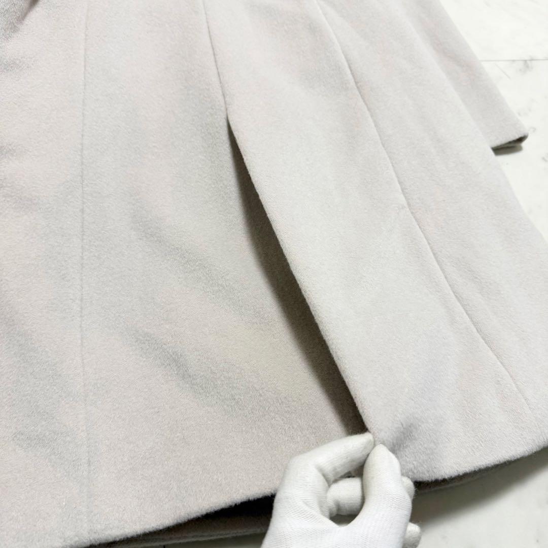 新品❤️最高級　ketty ロングコート　ブルーフォックス　アンゴラ　Mサイズ