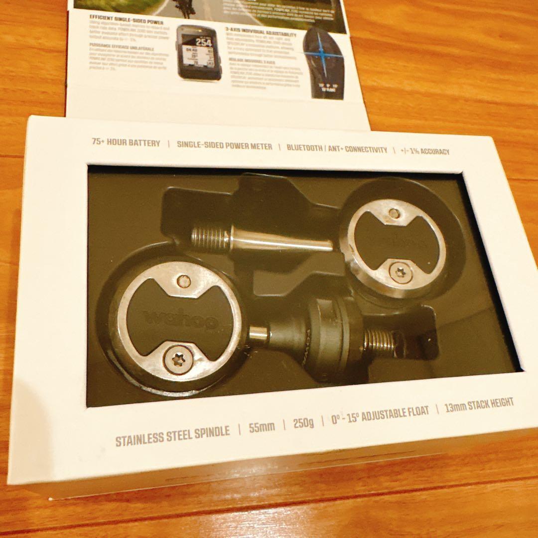 WAHOO SPEEDPLAYペダル型　パワーメーター　片足計測