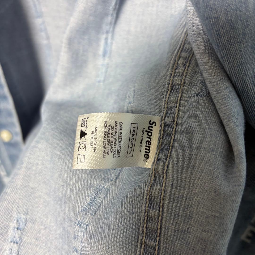 Supreme 20AWデニムシャツ L