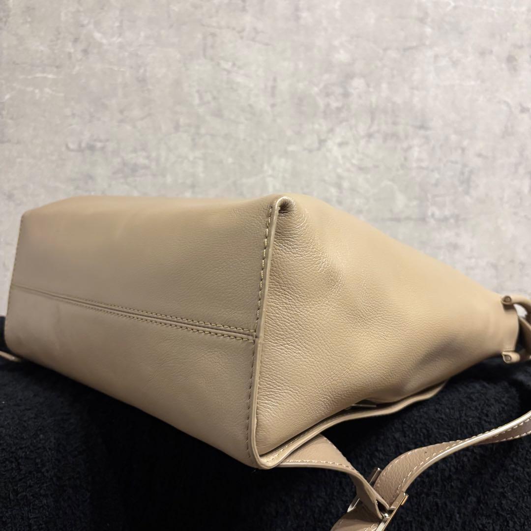 美品 マザーハウス ヨゾラ 2way リュック　トートバッグ ベージュ