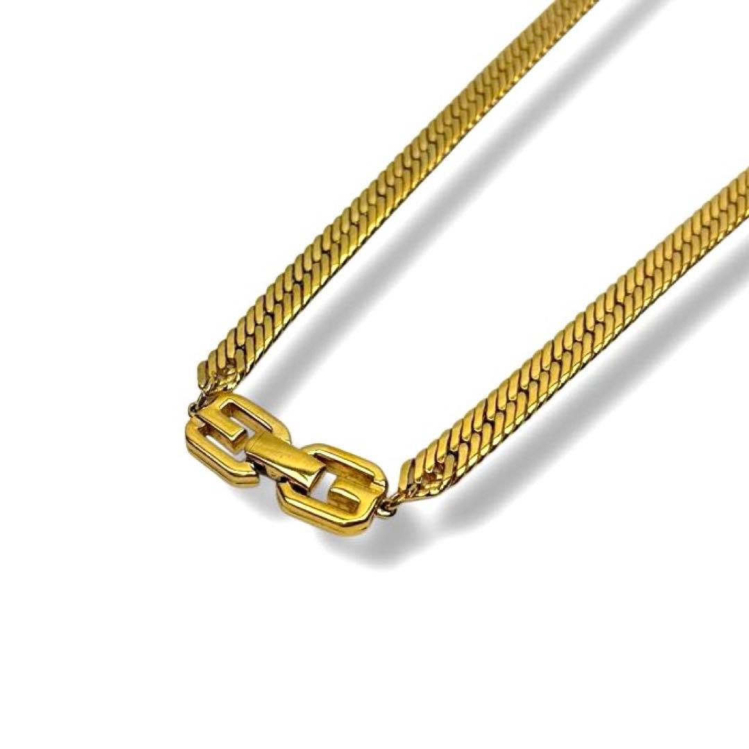 【美品】GIVENCHY ジバンシー 喜平チェーン ネックレス ゴールド