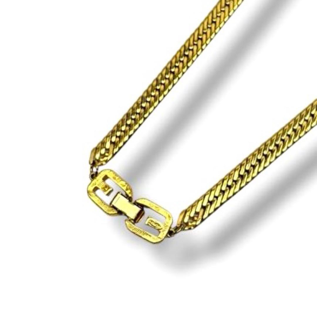 【美品】GIVENCHY ジバンシー 喜平チェーン ネックレス ゴールド