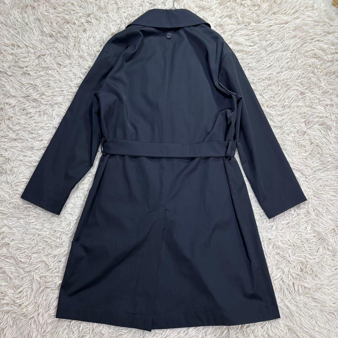 RealR様　HEVO イーヴォ　トレンチコート　ベルト　ネイビー　48 L