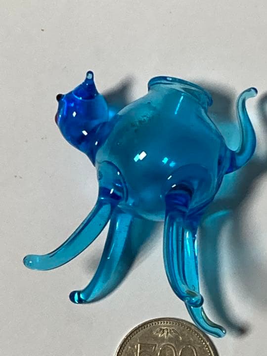 胴体が空洞の猫　昭和25年頃　珍品
