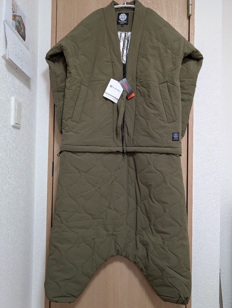 【希少・新品未使用】着る寝袋 モモンガ 半纏 Sサイズ MOMONGA