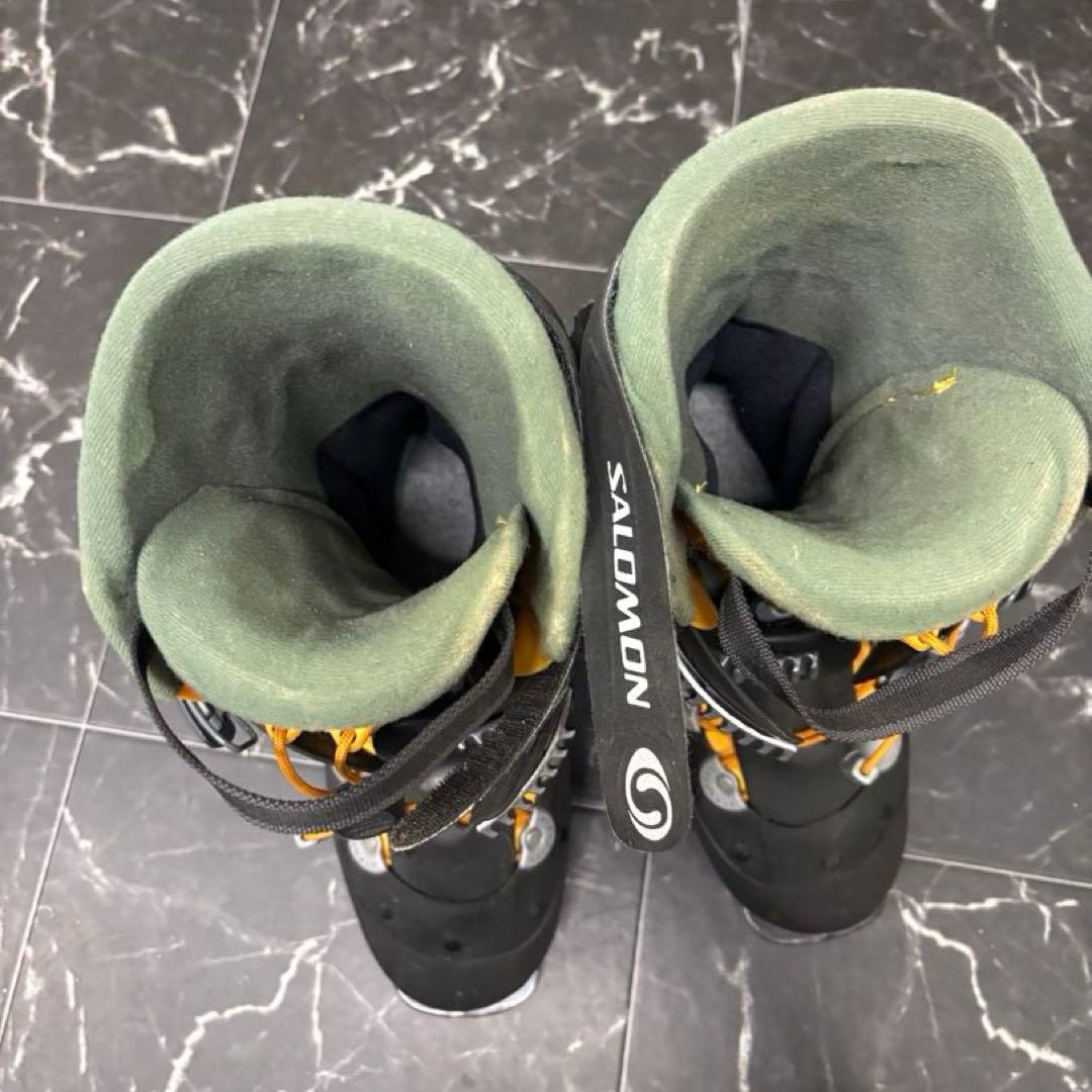 SALOMON スキーブーツ　thermic fit ブラック/オレンジ