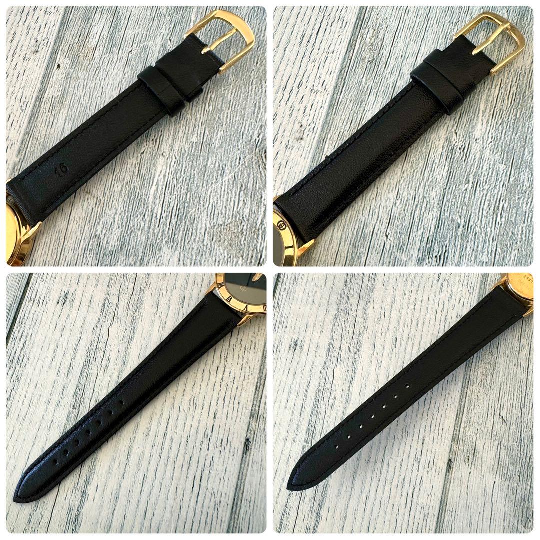 【希少】GUCCI グッチ 腕時計 3000J レディース ボーイズ 黒