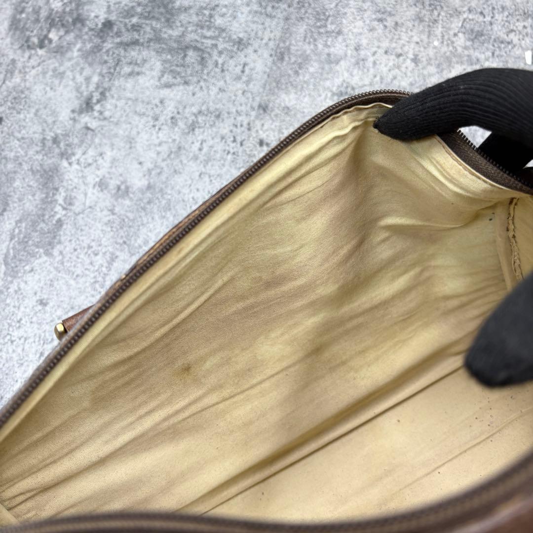 ✨美品✨GUCCI シェリーライン GG ボストンバッグ ハンド レザー ロゴ