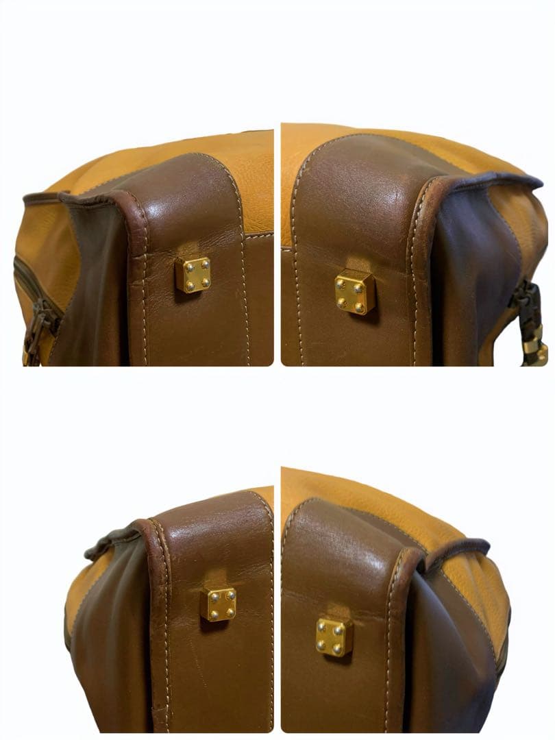 ロエベ LOEWE アマソナ 40ボストンバッグ ア ナグラム　ハンド　レザー