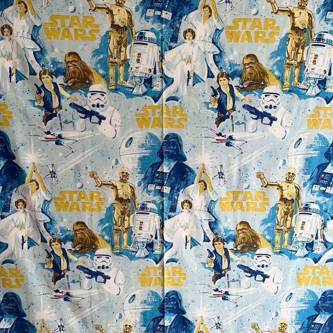 スターウォーズ　ダブルベッドカバー　224cm×200cm