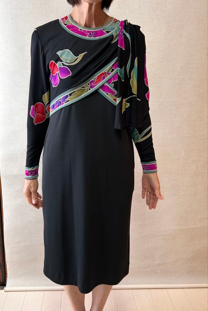 LEONARD 花柄プリント ワンピース