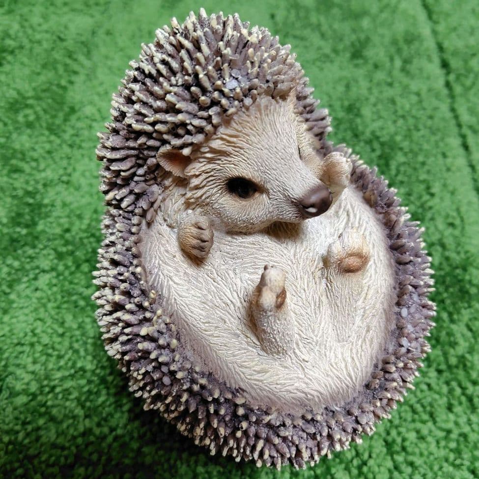 ハリネズミ　置物　インテリア　雑貨　ペット　小動物　動物　アニマル　オブジェ