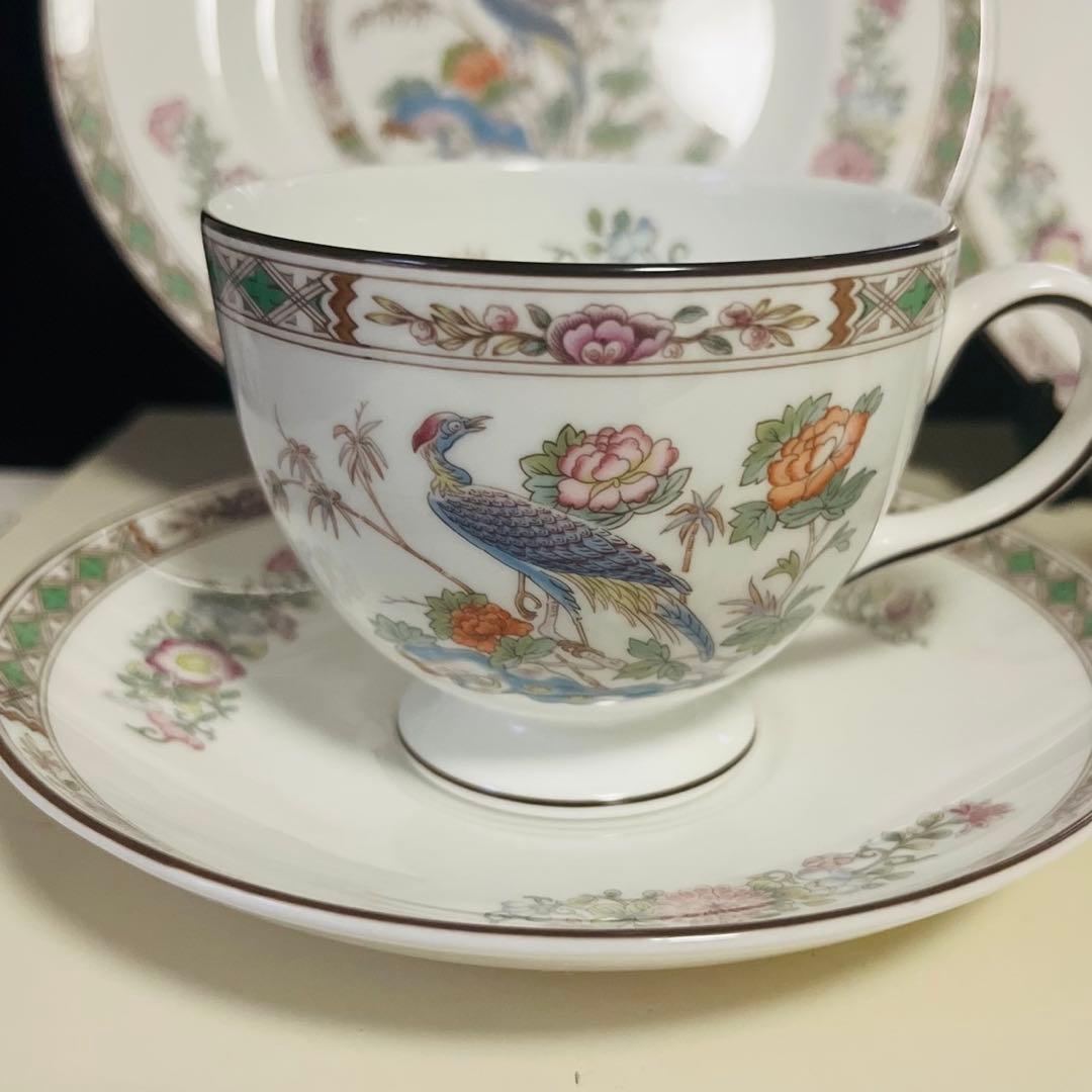 ウェッジウッド　クタニクレーン  リーカップ  トリオ　2セット