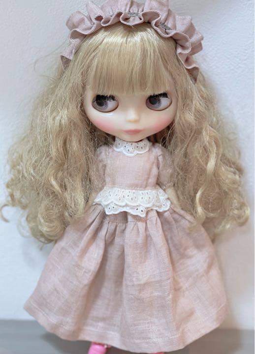 リネンコーデ　4点セット　ブライス服　アウトフィット