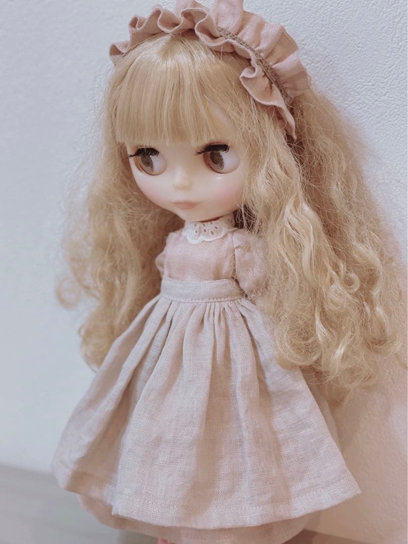 リネンコーデ　4点セット　ブライス服　アウトフィット
